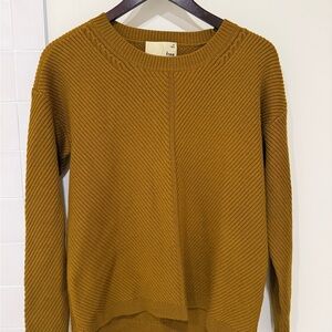 Wilfred Golden Brown Isabelli Crew Neck Sweater